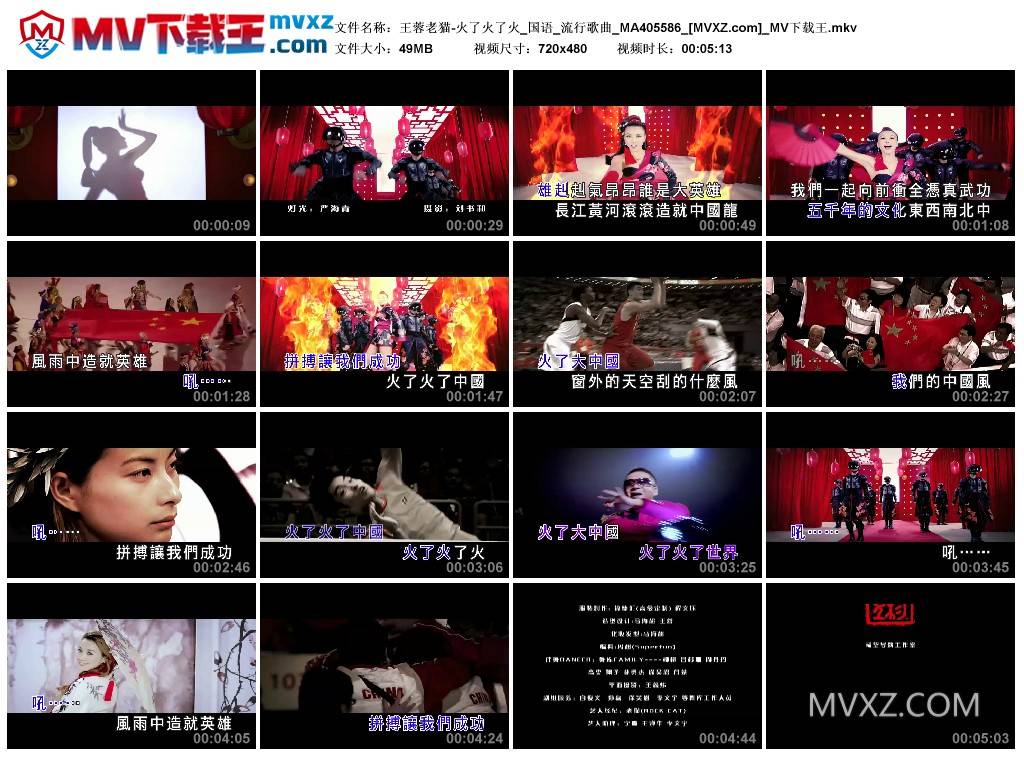 王蓉老猫-火了火了火_国语_流行歌曲_MA405586